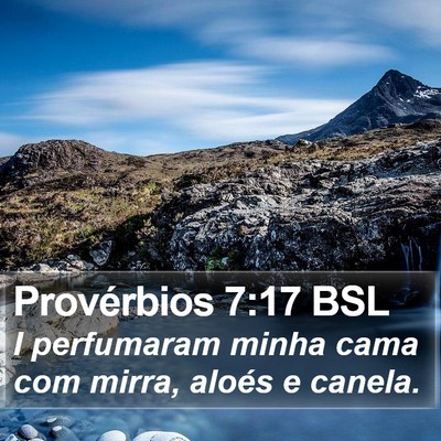 Provérbios 7:17 BSL Bible Verse Image