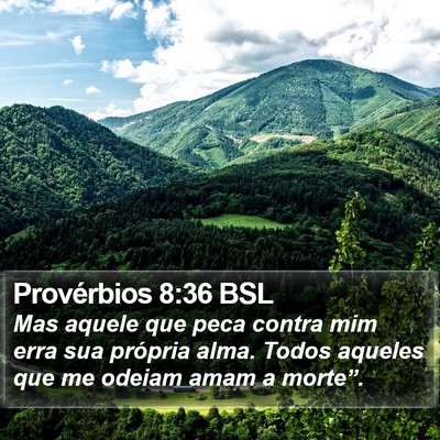 Provérbios 8:36 BSL Bible Verse Image