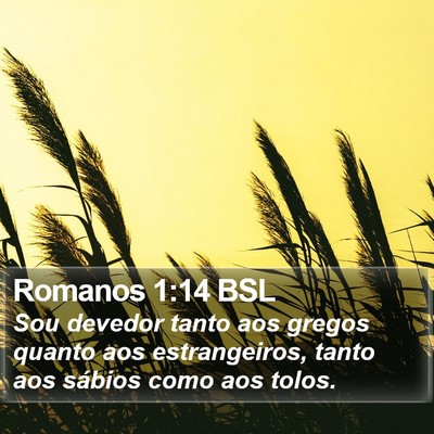 Romanos 1:14 BSL Bible Verse Image