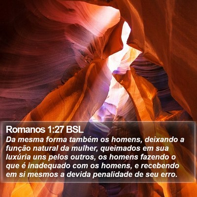 Romanos 1:27 BSL Bible Verse Image