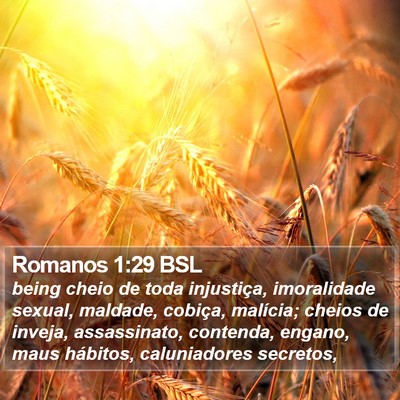 Romanos 1:29 BSL Bible Verse Image