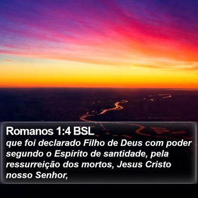 Romanos 1:4 BSL Bible Verse Image