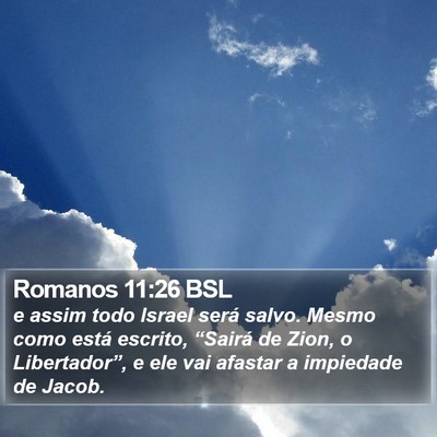 Romanos 11:26 BSL Bible Verse Image