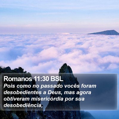 Romanos 11:30 BSL Bible Verse Image