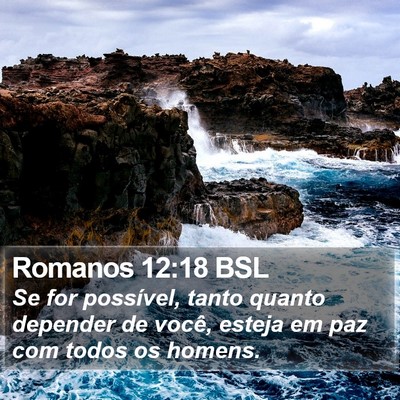 Romanos 12:18 BSL Bible Verse Image