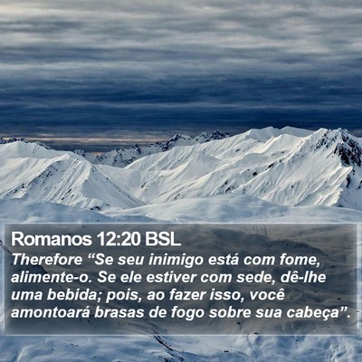 Romanos 12:20 BSL Bible Verse Image
