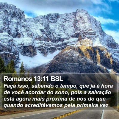 Romanos 13:11 BSL Bible Verse Image