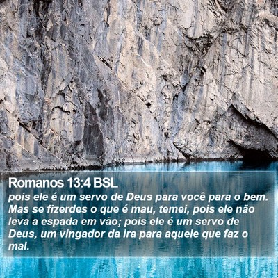 Romanos 13:4 BSL Bible Verse Image