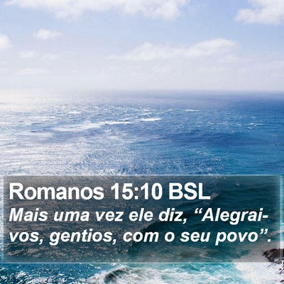 Romanos 15:10 BSL Bible Verse Image