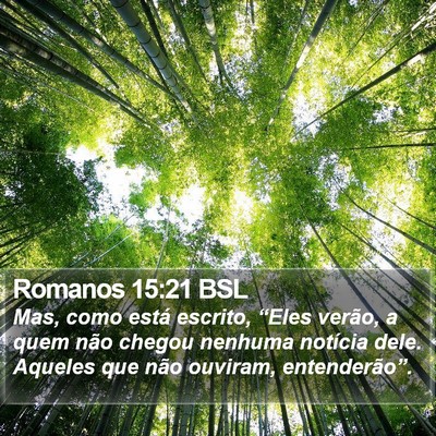 Romanos 15:21 BSL Bible Verse Image