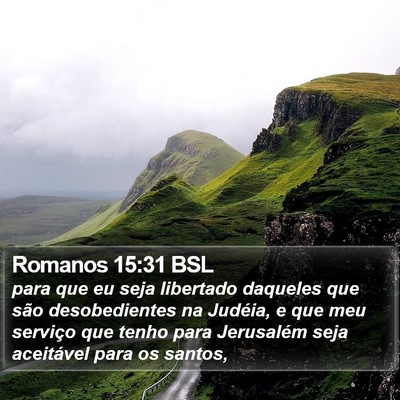 Romanos 15:31 BSL Bible Verse Image