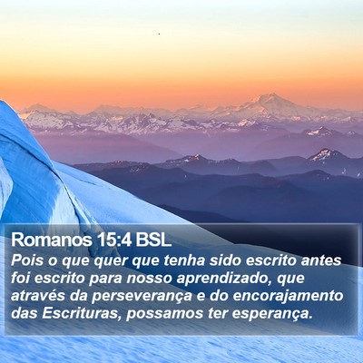 Romanos 15:4 BSL Bible Verse Image