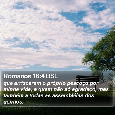 Romanos 16:4 BSL Bible Verse Image