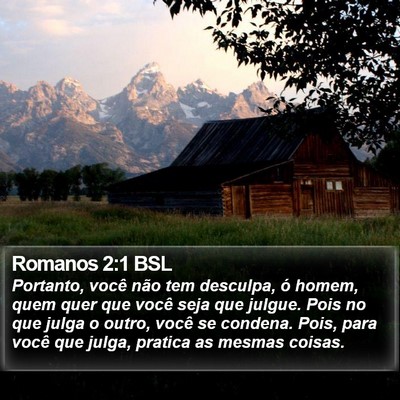 Romanos 2:1 BSL Bible Verse Image