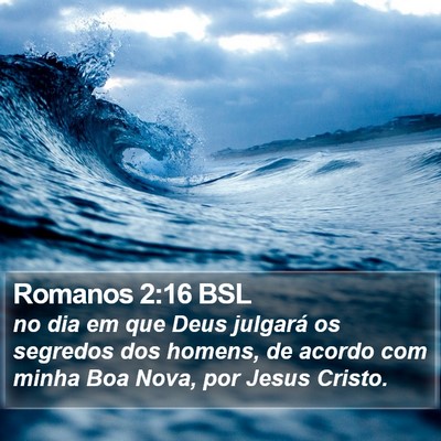 Romanos 2:16 BSL Bible Verse Image