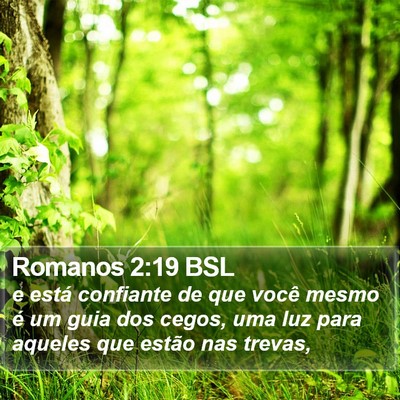 Romanos 2:19 BSL Bible Verse Image