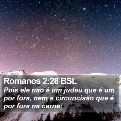 Romanos 2:28 BSL Bible Verse Image