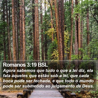 Romanos 3:19 BSL Bible Verse Image
