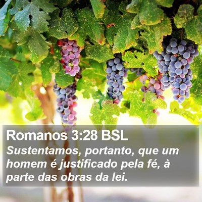 Romanos 3:28 BSL Bible Verse Image