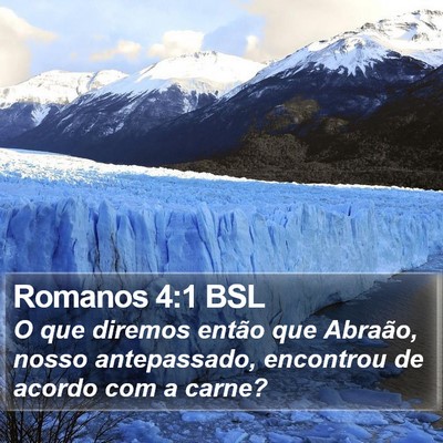 Romanos 4:1 BSL Bible Verse Image