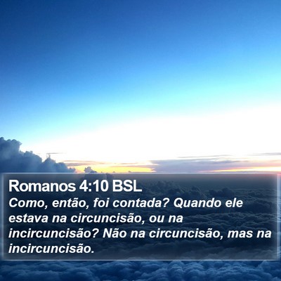 Romanos 4:10 BSL Bible Verse Image