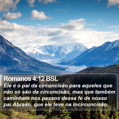 Romanos 4:12 BSL Bible Verse Image