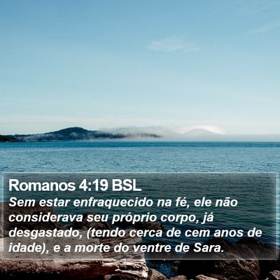 Romanos 4:19 BSL Bible Verse Image
