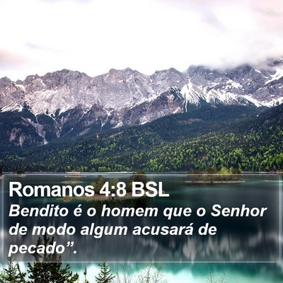 Romanos 4:8 BSL Bible Verse Image
