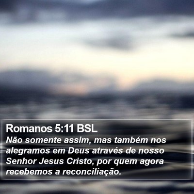 Romanos 5:11 BSL Bible Verse Image
