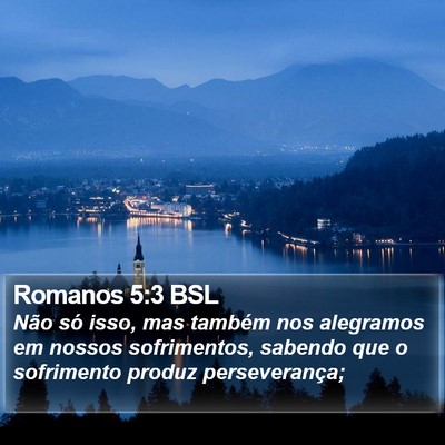 Romanos 5:3 BSL Bible Verse Image