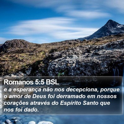 Romanos 5:5 BSL Bible Verse Image