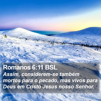 Romanos 6:11 BSL Bible Verse Image