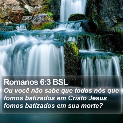 Romanos 6:3 BSL Bible Verse Image