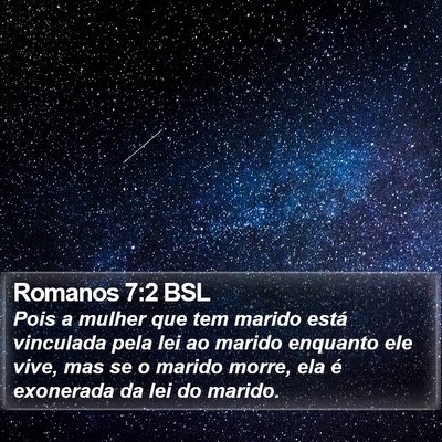 Romanos 7:2 BSL Bible Verse Image