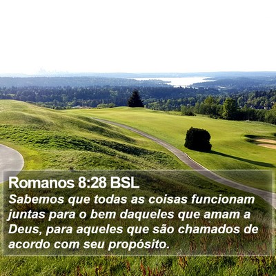 Romanos 8:28 BSL Bible Verse Image