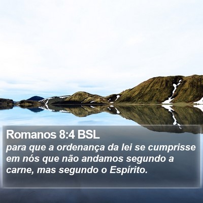 Romanos 8:4 BSL Bible Verse Image