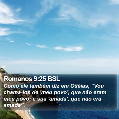 Romanos 9:25 BSL Bible Verse Image