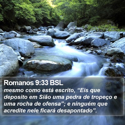 Romanos 9:33 BSL Bible Verse Image
