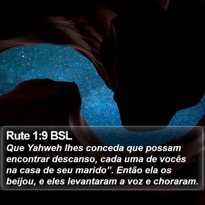 Rute 1:9 BSL Bible Verse Image