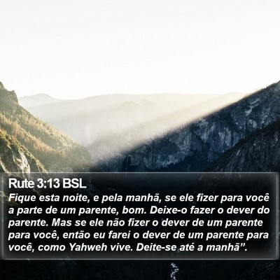 Rute 3:13 BSL Bible Verse Image