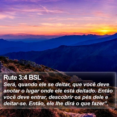 Rute 3:4 BSL Bible Verse Image