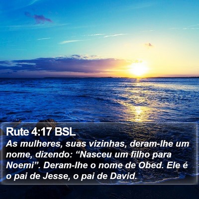 Rute 4:17 BSL Bible Verse Image