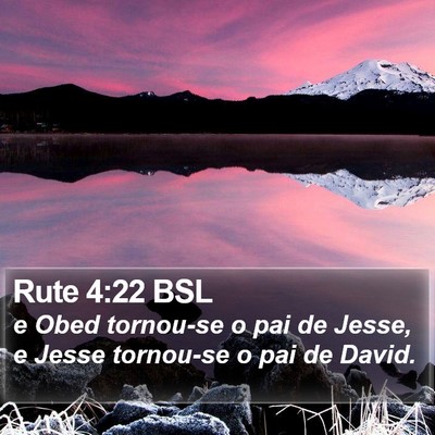 Rute 4:22 BSL Bible Verse Image