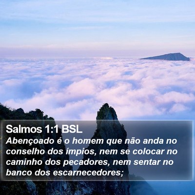 Salmos 1:1 BSL Bible Verse Image