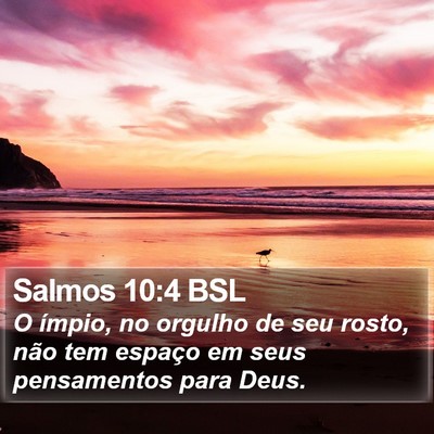 Salmos 10:4 BSL Bible Verse Image
