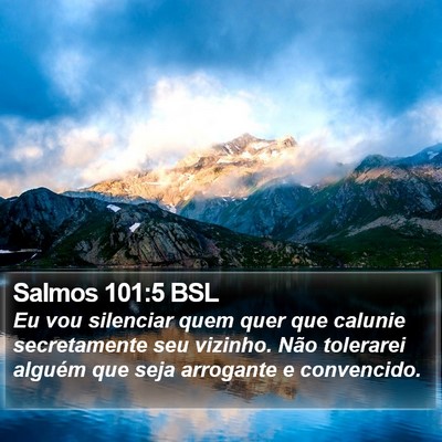 Salmos 101:5 BSL Bible Verse Image