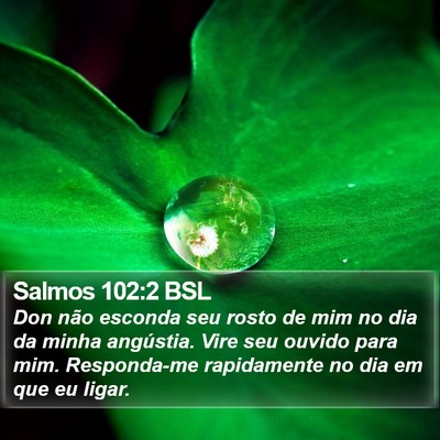Salmos 102:2 BSL Bible Verse Image