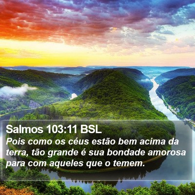 Salmos 103:11 BSL Bible Verse Image