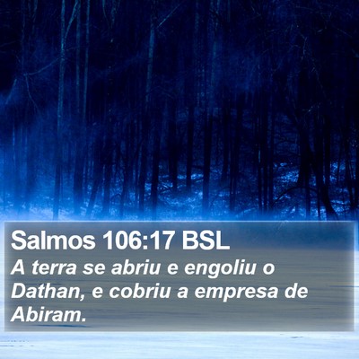 Salmos 106:17 BSL Bible Verse Image