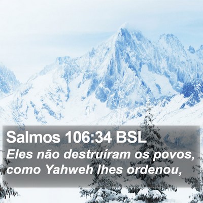 Salmos 106:34 BSL Bible Verse Image